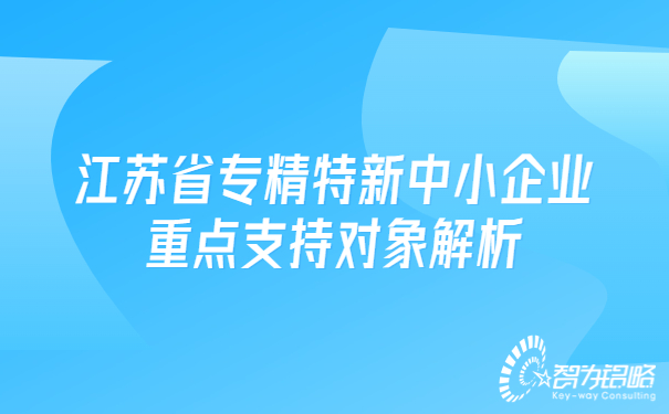 江蘇省專(zhuān)精特新中小企業(yè)重點(diǎn)支持對象解析.jpg