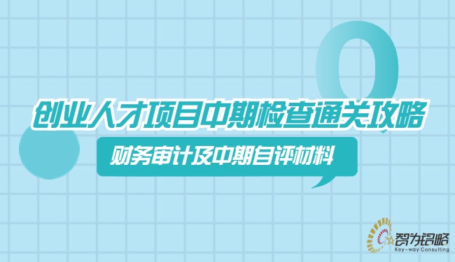 創(chuàng  )業(yè)人才項目中期檢查通關(guān)攻略—財務(wù)審計及自評材料.jpg